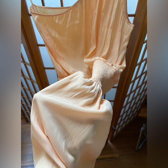 NWT- Ramy Brook Leila Dress in Orange/Sherbert/Peach - Picture 6 of 6